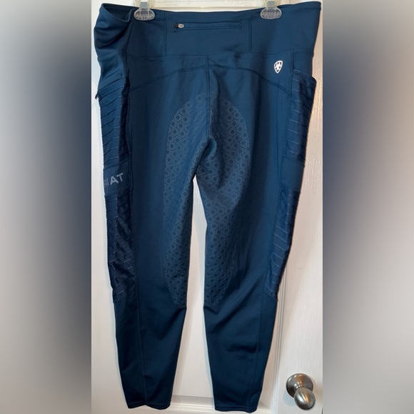 Ariat NWOT Blue Eos Moto Full Seat Tight - Picture 5 of 13